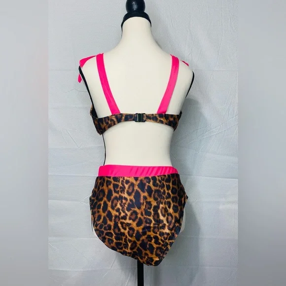 MERIGOLD KISS LEOPARD/PINK BIKINI - Picture 4 of 8